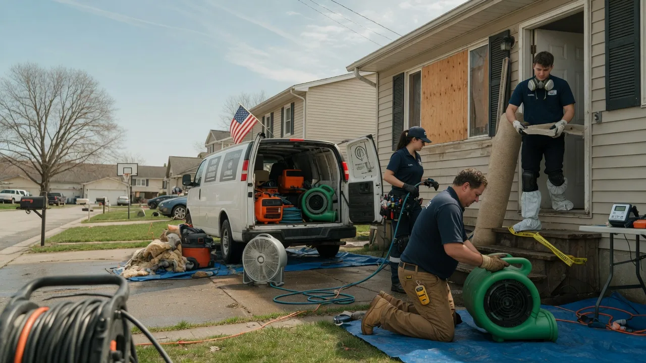 Water Damage Restoration in Cypress, IL near me